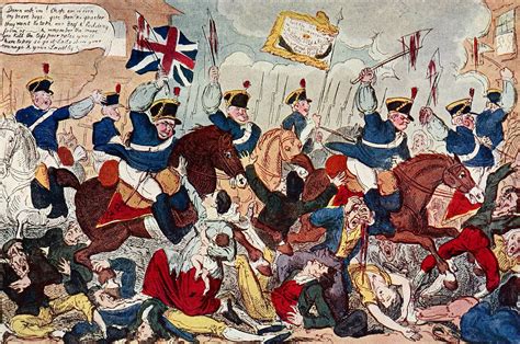 The Peterloo Massacre: A Bloody Turning Point in Early Nineteenth-Century British Political Reform Movements and Working-Class Struggle